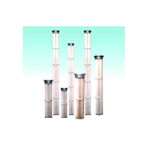 脉冲除尘皱褶式滤筒、高温滤筒